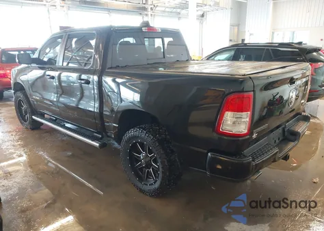 2019 Ram 1500 Big Horn/Lone Star 4X4 5'7 Box from USA, damaged, VIN 1C6SRFFT3KN796680